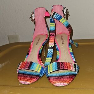 Gianni Bini Colorful Strappy Sandals